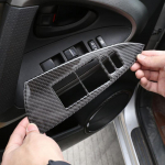 Auto s&uuml;sinikkiust ukseakna t&otilde;stel&uuml;liti raami katte trimm Toyota Rav4 RAV 4 jaoks 2006 2007 2008 2009 2010 2011