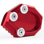 VS650 mootorratta tarvikute jaoks, CNC mootorratta tugijala pikendusjala k&uuml;lgaluse pikenduspadja tugi punane