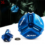 Motorcycle Accessories XMAX 250 300 Oil filler Cap Engine Plug Cover For YAMAHA xmax250 xmax300 2017-2022 (not for XMAX125/400) xmax Blue