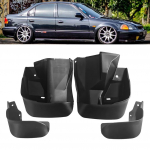 4 tk auto pritsmekaitsed eesmised tagumised poriklapid porikaitse Honda Civic EK kupee sedaanile 1996 1997 1998 1999