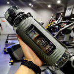 UZSPACE Spordiveepudelid BPA-vabad Kaasaskantavad J&otilde;usaal Kukkumiskindlad Lekkekindlad Suure Mahutavusega Fitnessi veepudel Tritan Plastikust Joogipudel 350-400ml Gray