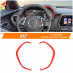 2x Dashboard trument Cluster Covers Trim for Chevy Camaro 2016+ Accessories