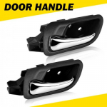 2PCS Front Rear ide Door Handle LH LEFT for 2003-2007 Honda Accord Sedan EXV