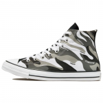 Converse Chuck Taylor All Star Mugavad Trendikad K&otilde;rge s&auml;&auml;rega L&otilde;uendkingad Unisex Must, Valge ja Hall Camouflage 36