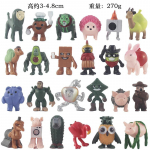 24 tk/komplekt Tung tung tung Sahur Figuurid V1 V2 V3 Seeria PVC Itaalia Ajum&auml;danik Tun Tung Tung Sahur Tegevuskujud M&auml;nguasjad