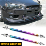 Reguleeritav 8 -11 esikaitseraua jaoturi tugivarda tugivarda tugihuul universaalne Mitsubishi Lancer 2008-2017 autole 10cm
