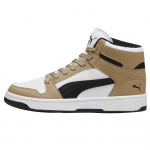 Puma Rebound Layup S&uuml;nteetilisest nahast &Uuml;mar nina Paelkinnitusega Polsterdus Keskmise k&otilde;rgusega tossud Unisex tossud 369573-50 44