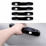 For Volvo XC60 XC90 S90 V90 black glossy door handle decoration cover car sticker accessories s60 v60 2020-2024