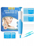 2-in-1 Sildid Eemalduspliiats Kiire Eemalduskomplekt Ohutu Siltide Eemalduspliiats 40 Kummir&otilde;ngaga 2-8mm Siltide jaoks sinine