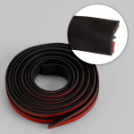 2m Car Windshield Roof Window Seal Weather Strip Noise ulation T-Shape Moulding Trim Black