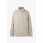 Studio Tomboy Synthetic Leather High Neck Jumper 9176161973 Ivory/OS