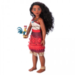 Ametlik Disney poe Moana 2 laulev nukk Liigutatav Disney printsessi m&auml;nguasi autentse Te Fiti s&uuml;damega Sings Styled ja aknaga - Kost&uuml;&uuml;m,