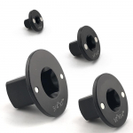 Madala profiiliga l&ouml;&ouml;kpadruni adapterite komplekt 3/4 kuni 1, 1/2 kuni 3/4, 1/2 kuni 3/8, 1/4 kuni 3/8 Kandaratturi adapter 4 tk Padruni adapterite komplekt