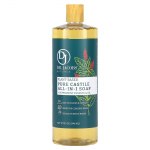 dr. Jacobs Naturals, Botanical Pure Castile k&otilde;ik-&uuml;hes seep, piparm&uuml;ndi eeterlik &otilde;li, 32 untsi (946 ml)
