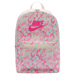 Nike Heritage 25L Kirjalogo Prindiga Disainiga Seljakott Naiste Seljakott Roosa Valge HV6611-133 Pink & Pink & Summit White