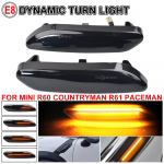 D&uuml;naamiline LED-k&uuml;lgm&auml;rk Mini Cooper R60 R61 2010-2017 2016 2015 jaoks LED voolav suunatulelatern Mini Countrymanile