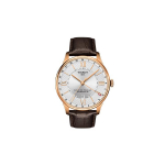 TISSOT Tourelles kollektsioon Automaatne mehaaniline liikumine Meeste k&auml;ekell 42mm Valge sihverplaadi Roostevabast terasest korpus T099.429.36.038.00 Silver Dial