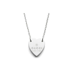Gucci Kaubam&auml;rk S&uuml;damekujuline Ripatsiga Kaelakee Naistele Kaelakee H&otilde;bedane YBB223512001 Box+Shopping Bag-Dust Bag+Box+Shopping Bag
