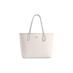 Coach City 33 Logo Kl&otilde;pskinnitusega Nahast T&otilde;mblukuga Kotid Naistele valge CR111-IMCHK Basic Set (Bag+Dust Bag)