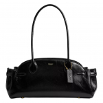 Coach Empire Carryall 34 Metalllogo T&otilde;mblukuga L&auml;ikiv Nahast &Otilde;lakott Suur Naiste &otilde;lakott Must CAM03-B4BK Basic Set (Bag+Dust Bag)