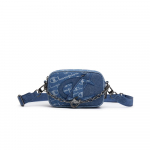 Champion Campus Mono Crossbody kott 4.0 Moodne Spordist Lihtne Kangast &Otilde;lakott Unisex kotid Hele-Sinine-Denim Tume-Sinine-Denim U5BACPU37 Dark Blue Denim