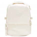 Lululemon New Crew 22L Br&auml;ndi logo Veekindel Taaskasutatud nailonist Seljakott Unisex Seljakott Hele-kreemjas LU9CLES-033454 Light Ivory White