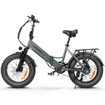 SAMEBIKE LOTDM200-II Kokkupandav Elektrijalgratas, 20 x 4.0 Paksude Rehvidega M&auml;gi-Elektrijalgratas 48V 13Ah Eemaldatava Akuga hall