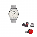 TISSOT Vistada kollektsioon Kvartsmehhanism 30m veekindlus Meeste k&auml;ekell Kell 40mm H&otilde;bedane sihverplaat T118.410.11.277.00 Regular Watch Box
