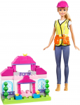 Barbie Ehitaja Nukk M&auml;ngukomplekt (Kuldne juus) - &