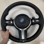 BMW nahast M-rool sobiv BMW F10 F11 F20 F21 F30 F31 F34 F32 F33 F36 F20 F22 F23 F48 M3 M5 M6 roolile M5 leather (No airbag) must