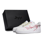 Nike Air Force 1 Skateboard Shoes Unisex Low top White/Pink CW2288-111(Team80-S-BOX) 38.5 black