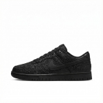 Nike Dunk Kulumiskindlad libisemiskindlad madalad rulaketsid Unisex Must Teemant IO7606-010(Team133-dunk) 40.5