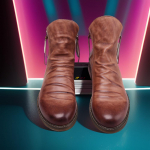 Meeste nahast Chelsea saapad Mood K&otilde;rge otsaga tutiga jalatsid Kevad-s&uuml;gis poolsaapad meestele Mugavus Pluss suurus 38-48 39 pruun