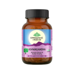 Ashwagandha (60 tilka, 400 mg), Ashwagandha, Organic India