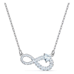 Swarovski Hyperbola kollektsioon SWA Infinity Igavene armastus Imitatsioonkristallist kaelakee Naiste kaelakee 5520576 White Box