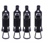 4 TK Labidahoidiku Klamber Seinakinnituskomplekt Metall Kumm Kirvehoidik Korraldaja Klamber Kiirkinnitus Katusepakiraamile Paadid Varustus Kirves