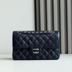 Moodne Stiilne Teemantv&otilde;rk Kettkotiga 2025cf Uus Kaviari Klapp Nahast &Uuml;he&otilde;lakott Crossbody Naiste sheepskin pattern 25cm