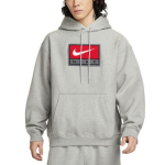 Nike Vabaaja Tikitud L&otilde;tv Kapuutsiga Kootud Pullover Dressipluus Meeste Dressipluus IF1259-063 S gray