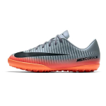 Nike Jr MercurialX 6 CR7 TF Libisemisvastased Kulumiskindlad Madalad Laste Jalgpallikingad Hall Must Oranž Teismelised 852487-001 28
