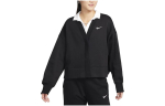 Nike Kudum Naiste Must V-kaelusega Paksenenud ja Fliisvoodriga Kardigan FB8773-010 XL black
