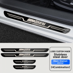 BMW X1 X3 X4 X5 X6 X7 G20 G30 E39 E46 E87 E90 E92 F10 F15 F25 F30 jaoks Roostevabast terasest l&auml;vepaku liist autodele