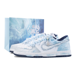 Nike Suur Talvise Kalap&uuml;&uuml;gi Parv Libisemisvastased Kulumiskindlad Madalad Rula Kingad Meeste Sinine Valge 355152-140(Team626-) 40 white