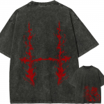 Choso Verepits T-s&auml;rk Jujutsu Kaisen Graafiline T-s&auml;rk Vintage Pesuga &Uuml;le suuruse Retro Anime Harajuku Meeste Streetwear Puuvillased Topid M