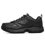 Skechers Dighton Nahast &Uuml;mar Ninaga Paeladega P&otilde;rutust Neelavad Vastupidavad Madalad Vabaaja Kingad Naiste toss Must 77200-BLK 35 black