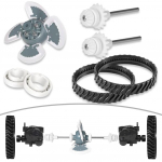 1 komplekt R0796200 Hoolduskomplekt ZODIACule BARACUDA MX8 MX6 Maasse paigaldatavatele Automaatsetele Robootilistele Basseinipuhastajatele V&auml;litingimustes Aiat&ouml;&ouml;riistade Osad China Mainland