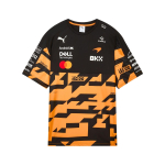 Puma Replica McLaren Team 1000 Race Grand Prix M&auml;lestus-Pusa L&otilde;tv L&otilde;ige &Uuml;mmargune Kael L&uuml;hike Varrukas V&otilde;idus&otilde;idu T-s&auml;rk Meeste t-s&auml;rgid 713958-01 XL black