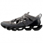 Mizuno Prophecy Rihmaga S&uuml;nteetiline Nahk Mugavad Mitmek&uuml;lgsed Veekindlad Kingad Unisex Kingad Hall Must D1GA251906 39