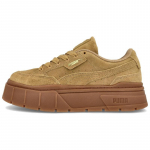 PUMA naiste pruunid Mayze Stack seemisnahast madalad platvormketsid 383983-03 35.5
