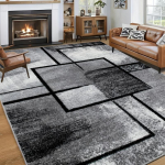 VIKAMA Moodne Luksuslik Geomeetriline Vaip Plekikindel Lihtsalt Hooldatav Elutoa Diivani Viskapeale Magamistoa Vaip Kodu Kaunistus 43X120CM
