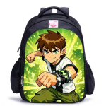 Ben10 Teismeline H&auml;kker Klassikaline Must Koolikott Poistele V&auml;hendab Koormust Seljakott Algkooli &Otilde;pilaste Igap&auml;evane Koolikott black-small